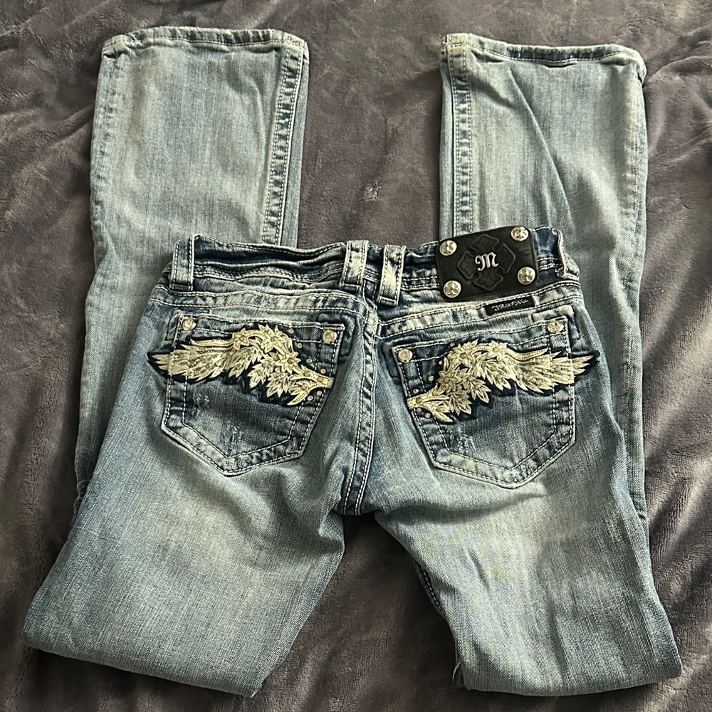 Miss Me low rise bootcut